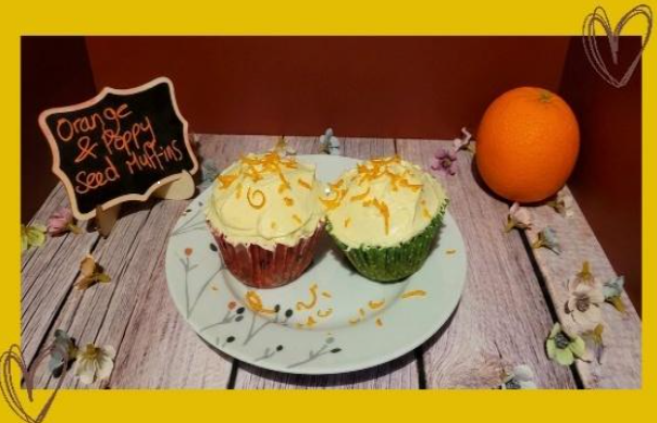 Orange &amp; Poppy Seed Mini Muffins
